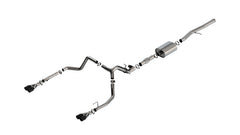 Borla 2024 Chevy Silverado 1500 6.2L V8 ATAK Catback Exhaust w/ Simulator - Black Chrome