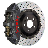 Brembo Tesla Model X - GT-S Big Brake Kit 380x34mm 2-Piece Front Hard Anodized Monobloc Track Day and Club Racing Calipers